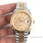 (EW) Rolex Datejust II Gold Micor Face Jubilee Watch 3255 Movement